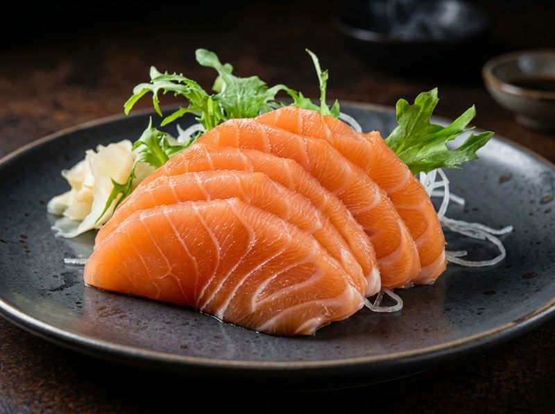 Sashimi de Salmão