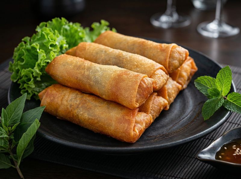 Rolinho Primavera de Legumes (8 un.)