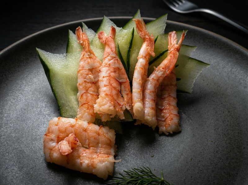 Sashimi de Camarão